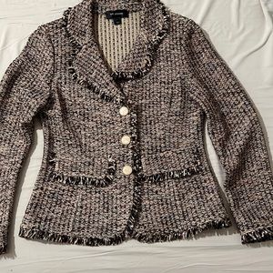 St. John jacket tweeted, new condition worn one time size 1